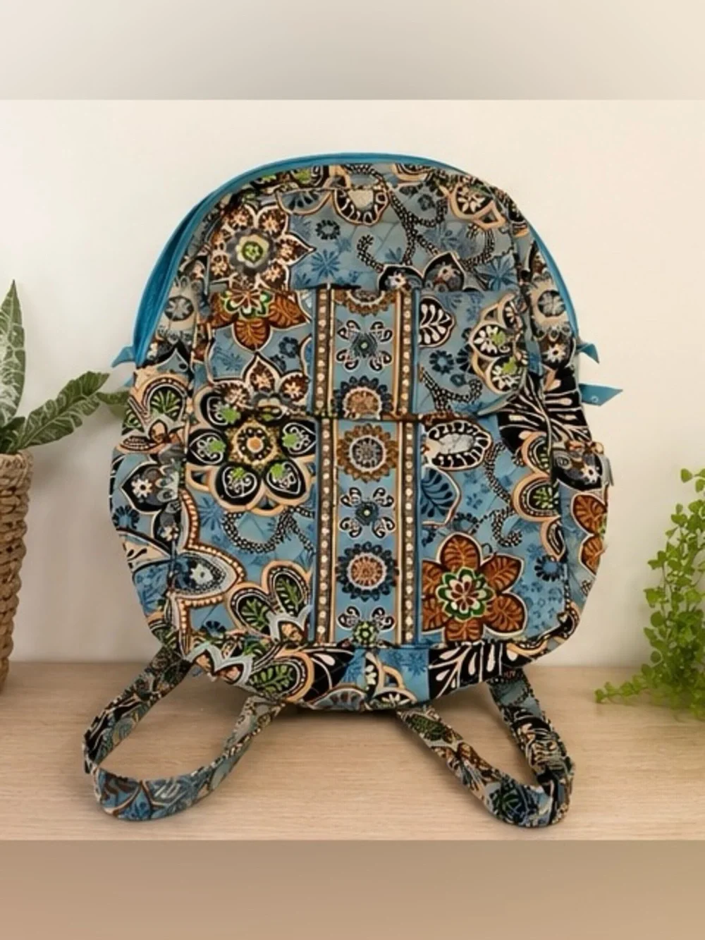 Vera Bradley | Bags | Vintage Vera Bradley Quilted Backpack  display picture 1